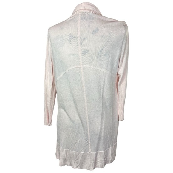 Premise Studio Blush Pink Lightweight‎ Open Front Cardigan – Size Large - Picture 3 of 6